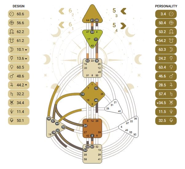 Zengtha Ror Receive Your Complimentary Human Design Chart - Zentha